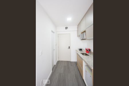 Cozinha de kitnet/studio à venda com 1 quarto, 23m² em Jardim das Acácias, São Paulo