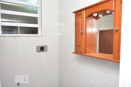 Banheiro da suite  de apartamento para alugar com 1 quarto, 40m² em Praia da Bandeira, Rio de Janeiro