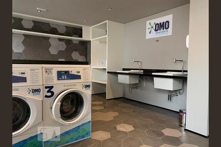 Studio para alugar com 21m², 1 quarto e sem vaga Studio para alugar com 21m², 1 quarto e sem vagaLavanderia