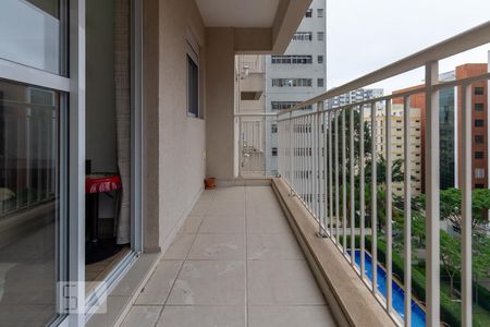 Varanda de apartamento para alugar com 2 quartos, 55m² em Bela Vista, São Paulo