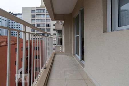 Varanda de apartamento para alugar com 2 quartos, 55m² em Bela Vista, São Paulo