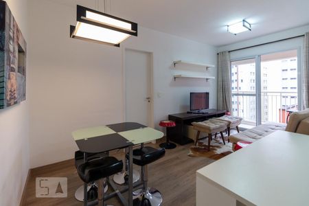 Sala de apartamento para alugar com 2 quartos, 55m² em Bela Vista, São Paulo