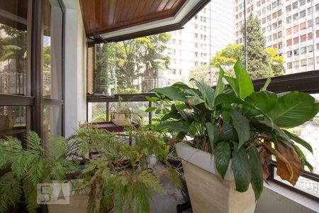 Varanda da Sala 2 de apartamento à venda com 4 quartos, 168m² em Perdizes, São Paulo