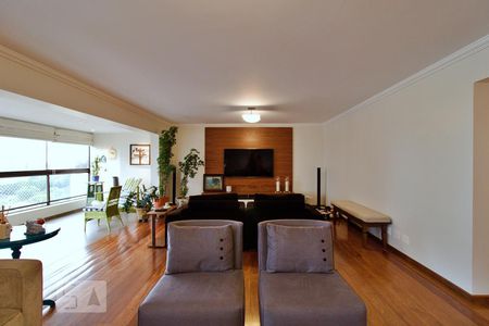 Sala de apartamento à venda com 4 quartos, 195m² em Jardim Monte Kemel, São Paulo