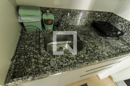 Studio para alugar com 21m², 1 quarto e sem vagaDetalhe Cozinha