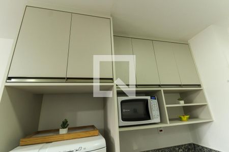 Studio para alugar com 21m², 1 quarto e sem vagaDetalhe Cozinha
