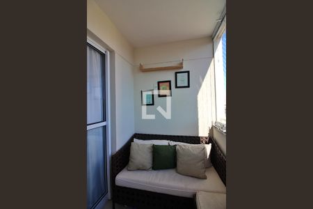 Sacada Sala de apartamento à venda com 2 quartos, 53m² em Baeta Neves, São Bernardo do Campo