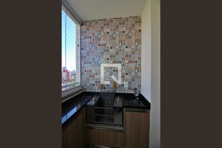 Sacada Sala de apartamento à venda com 2 quartos, 53m² em Baeta Neves, São Bernardo do Campo