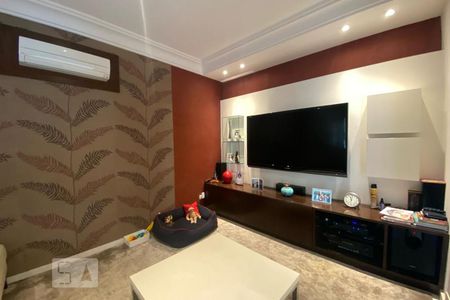 Sala de TV de casa de condomínio à venda com 4 quartos, 649m² em Fazenda Morumbi, São Paulo