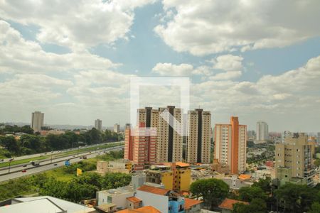 Sala - Vista de apartamento à venda com 3 quartos, 72m² em Vila Euclides, São Bernardo do Campo