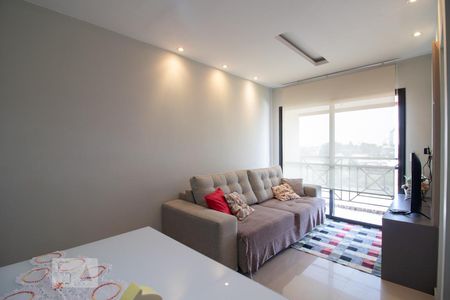 Sala de apartamento à venda com 3 quartos, 70m² em Vila Euclides, São Bernardo do Campo