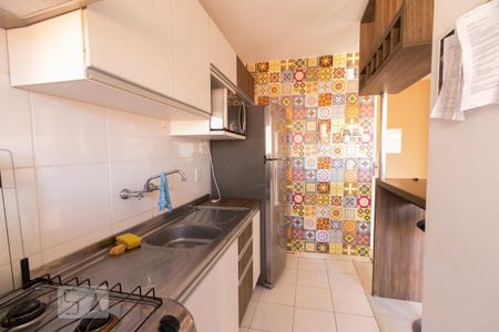 Cozinha de apartamento para alugar com 1 quarto, 39m² em Igara, Canoas
