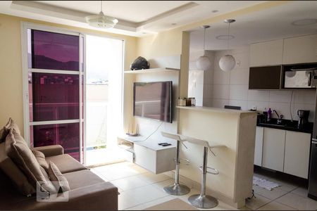 Sala de apartamento à venda com 2 quartos, 54m² em Anil, Rio de Janeiro