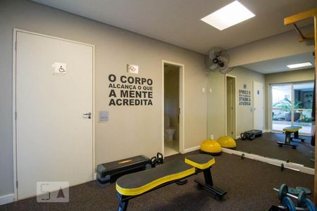 Apartamento para alugar com 57m², 1 quarto e 1 vaga Apartamento para alugar com 57m², 1 quarto e 1 vagaÁrea comum - Academia