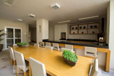 Apartamento para alugar com 57m², 1 quarto e 1 vaga Apartamento para alugar com 57m², 1 quarto e 1 vagaÁrea comum - Churrasqueira