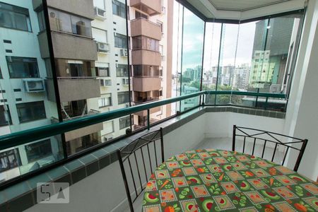 Varanda da Sala de apartamento à venda com 3 quartos, 155m² em Menino Deus, Porto Alegre