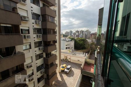 Vista da Varanda de apartamento à venda com 3 quartos, 155m² em Menino Deus, Porto Alegre