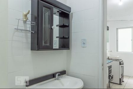 Banheiro de apartamento à venda com 1 quarto, 30m² em Assunção, São Bernardo do Campo