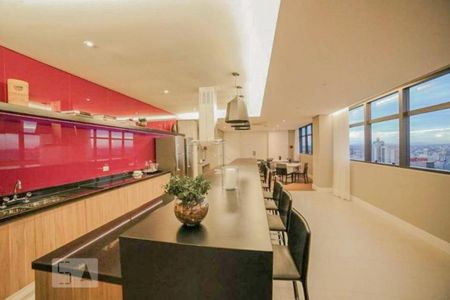 Apartamento à venda com 34m², 1 quarto e sem vaga Apartamento à venda com 34m², 1 quarto e sem vagaÁrea comum - Salão de festas