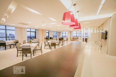 Apartamento à venda com 34m², 1 quarto e sem vaga Apartamento à venda com 34m², 1 quarto e sem vagaÁrea comum - Salão de festas