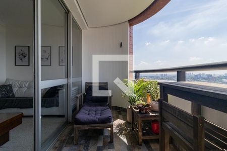 Varanda da Sala de apartamento para alugar com 3 quartos, 330m² em Jardim Colombo, São Paulo
