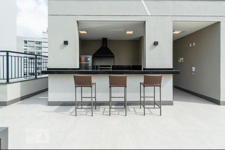 Apartamento à venda com 28m², 1 quarto e sem vagaChurrasqueira