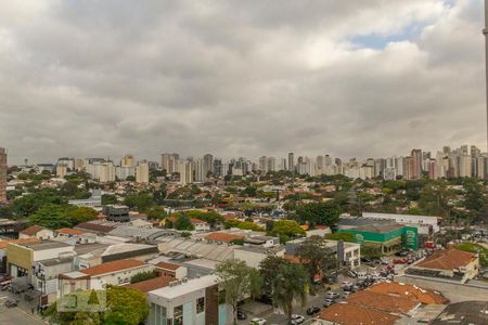 Vista de kitnet/studio à venda com 1 quarto, 25m² em Indianópolis, São Paulo