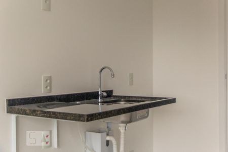 Cozinha de kitnet/studio à venda com 1 quarto, 25m² em Indianópolis, São Paulo