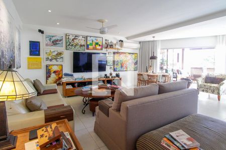 Sala de apartamento à venda com 3 quartos, 303m² em Barra da Tijuca, Rio de Janeiro