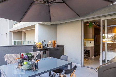 Terraço de kitnet/studio para alugar com 1 quarto, 49m² em Pompeia, São Paulo