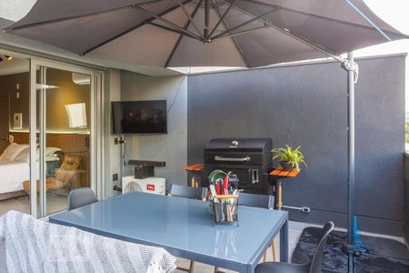Terraço de kitnet/studio para alugar com 1 quarto, 49m² em Pompeia, São Paulo