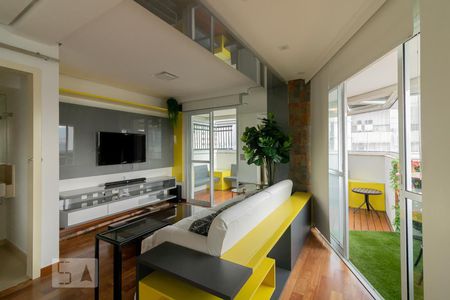 Sala de apartamento à venda com 2 quartos, 120m² em Vila Olímpia, São Paulo