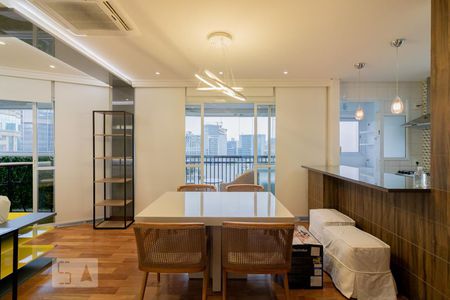 Sala de Jantar de apartamento à venda com 2 quartos, 120m² em Vila Olímpia, São Paulo