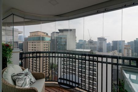 Varanda de apartamento à venda com 2 quartos, 120m² em Vila Olímpia, São Paulo