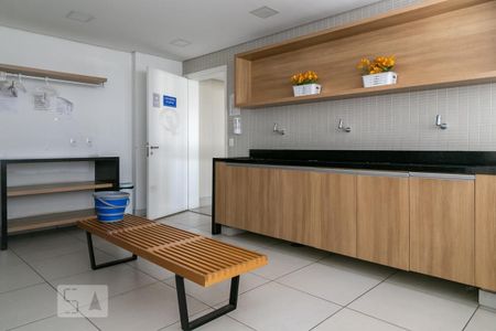 Studio à venda com 32m², 1 quarto e 1 vagaLavanderia