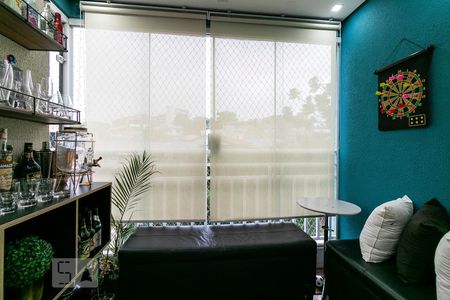 Varanda da Sala de apartamento à venda com 3 quartos, 65m² em Chácara Seis de Outubro, São Paulo
