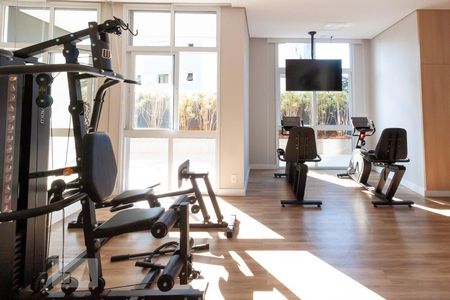 Apartamento para alugar com 32m², 1 quarto e 1 vagaAcademia