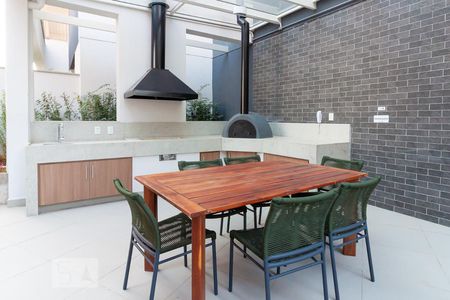 Apartamento para alugar com 32m², 1 quarto e 1 vagaChurrasqueira