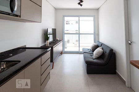 Sala/Cozinha de apartamento para alugar com 1 quarto, 32m² em Butantã, São Paulo