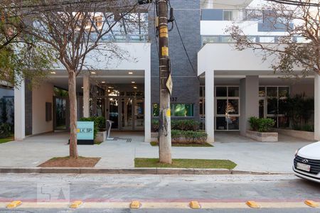 Apartamento para alugar com 32m², 1 quarto e 1 vagaFachada