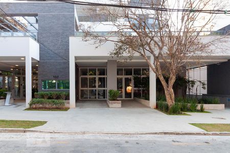 Apartamento para alugar com 32m², 1 quarto e 1 vagaFachada