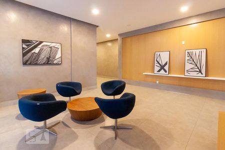 Apartamento para alugar com 32m², 1 quarto e 1 vagaHall