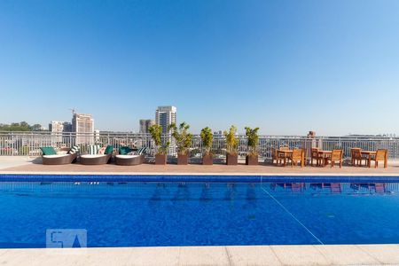 Apartamento para alugar com 32m², 1 quarto e 1 vagaPiscina