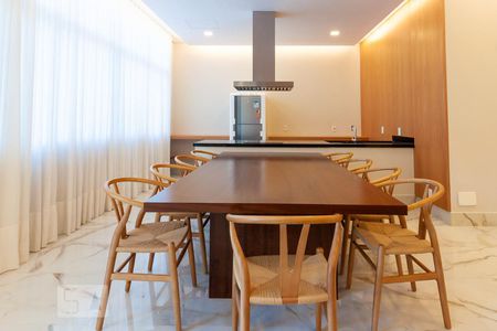 Apartamento para alugar com 32m², 1 quarto e 1 vagaSalão de festas