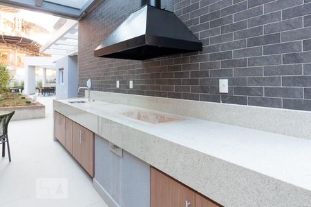 Apartamento para alugar com 32m², 1 quarto e 1 vagaChurrasqueira