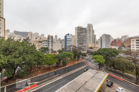 Apartamento para alugar com 39m², 1 quarto e 1 vagaVista da Sacada da Sala