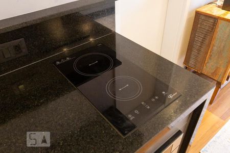 Sala/Cozinha de apartamento para alugar com 1 quarto, 39m² em Campos Elíseos, São Paulo