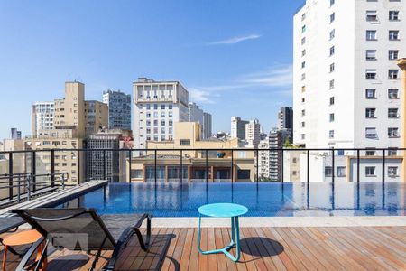 Apartamento para alugar com 39m², 1 quarto e 1 vagaÁrea comum - Piscina