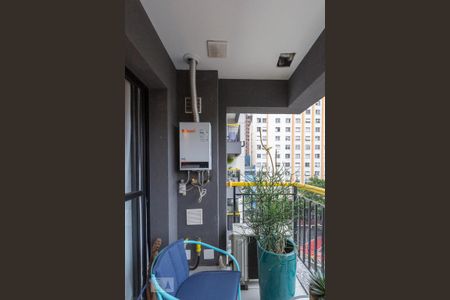 Apartamento para alugar com 39m², 1 quarto e 1 vagaSacada da Sala