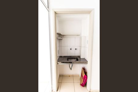 Cozinha de kitnet/studio para alugar com 1 quarto, 27m² em Vila Buarque, São Paulo